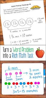 How To Turn A Word Problem Into A Rich Math Task Part Two Math Tasks Math Word Problems Word Problems