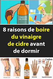 8 Raisons De Boire Du Vinaigre De Cidre Avant De Dormir Boire Du Vinaigre De Cidre Boisson Pour Maigrir Cidre