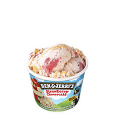 Ben and jerry's has been sharing their euphoric flavors with the world since 1978. Wall S Ben Jerry S Strawberry Cheesecake 100ml Tub