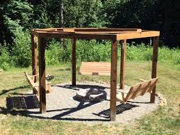Instead, use that time to build our rustic log benches. 12 Fire Pit Swing Plans Guide Patterns