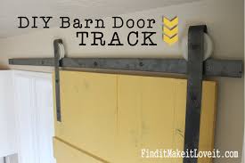 Diy Barn Door Track Find It Make It Love It Diy Barn Door Track Diy Barn Door Hardware Barn Door Track