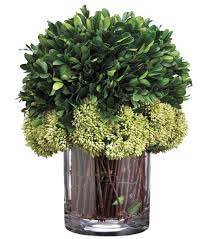 Beautiful Preserved Boxwood Bouquet In Vase Available At Joann Com And Stores Garden Bouquet Preserved Boxwood Topiary Plants Boxwood