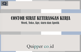 Plaklarin g kopersi simpan pinjam : Contoh Surat Keterangan Kerja Koperasi Nusagates