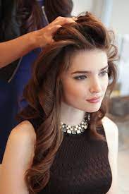 Awesome Volume With Hot Rollers Hot Rollers Hair Hair Styles Medium Hair Styles