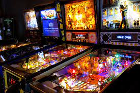 A combination bar and arcade with a focus on classic arcade games and american craft beer. Home Barcade Jersey City New Jersey
