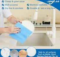 Disposable Cleaning Towels Dish Towels and Dish Cloths Reusable Towels,Handy Cleaning Wipes, 50 Count/Pack