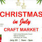 Christmas In July Craft Market
