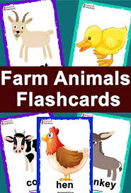 The english alphabet letters in this set are clear and easy for beginners to read. Farm Animals Flashcards Free Worksheets Worksheets Pdf
