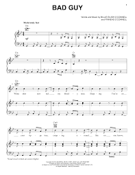 Billie Eilish Bad Guy Sheet Music Notes Chords Klarinette Noten Trompetenmusik Saxophon Noten Find your perfect arrangement and access a variety of transpositions so you can print and play instantly, anywhere. billie eilish bad guy sheet music