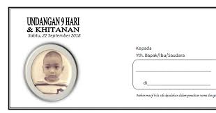 Contoh surat undangan musyawarah desa. 57 Contoh Undangan Sembilan Hari Terupdate