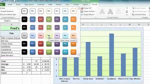 excel 2010 tutorial for beginners 10 charts pt 1 microsoft excel