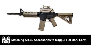 Matching Ar 15 Accessories To Magpul Flat Dark Earth