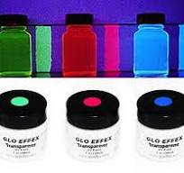 Pintura reactiva a los rayos ultravioleta, transparente e invisible, 1 oz