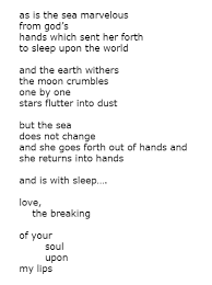 As Is The Sea Marvelous By E E Cummings Poetry Quotations Contemporary Poetry