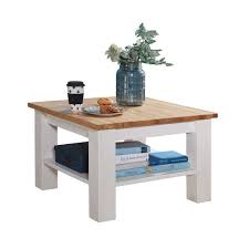 Schlichter Holz Couchtisch Im Landhaus Stil Niots In 2020 Couchtisch Schrankwand Couchtisch Vintage