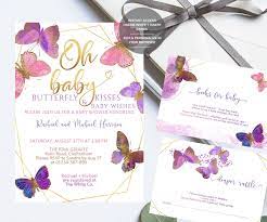 Pin On Butterfly Baby Shower Invitations