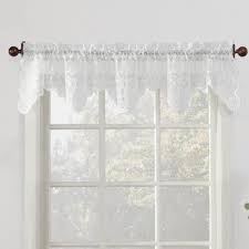 Check out lace curtains and valances on directhit.com. Blue Lace Valance Wayfair