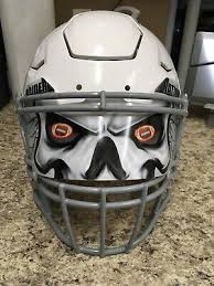 Shop for mini football helmets from over 600 high schools & colleges. Helmets Sports Mem Cards Fan Shop Browns Chrome Mini Football Helmet Visor Laser Etched Universal Fit
