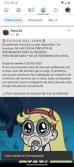 Foros Dz on X: Comunicado. Seguimos trabajando, pero aún no tenemos la  fecha de regreso prevista. Mientras tanto, ¡únete a nuestro canal de  Discord para que no pierdas contacto con los usuarios!