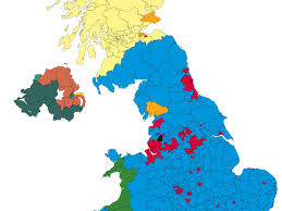 When will the winner be announced? Election Maps Uk