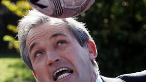 Scotland manager George Burley scared to head the ball