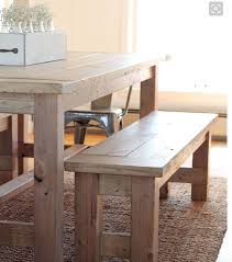 How big is a farmhouse dining room set? Farmhouse Table With Bench You Ll Love In 2021 Visualhunt