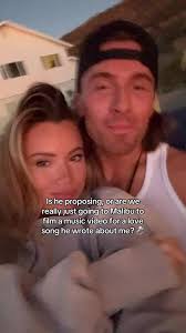 Is He Proposing or Filming a Music Video About Love?