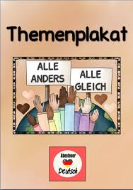Themenplakat Alle Anders Alle Gleich Unterrichtsmaterial In Den Fachern Ethik Sachunterricht Plakat Thema Unterrichtsmaterial
