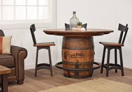 Whiskey barrel rustic board card game table and matching chairs. Kloter Farms Sheds Gazebos Garages Swingsets Dining Living Bedroom Furniture Ct Ma Ri Whiskey Barrel Character 1 4 Sawn Oak