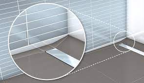 Alle duschelemente haben ein bereits integriertes gefälle. Wedi Gefalleprofil Erleichtert Wandanschluss Bodengleicher Duschen Mit Linienentwasserung