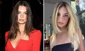 03:25 edt, 3 june 2021. Emily Ratajkowski Shocks With Blonde Hair Transformation Hello