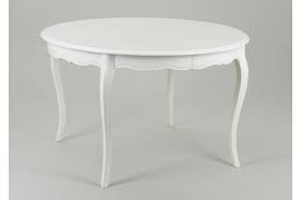table bois massif extensible muriane ronde blanche hellin table ronde extensible table basse ronde blanche table ronde blanche