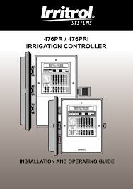 3 checking for issues and filling the hole. Irritrol 476 Instructions Manualzz