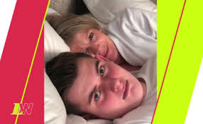 Fans were amazed by the family resemblance between the pair Ruth Langsford Shares Rare Snap Of Teenage Son Who S Identical To Eamonn