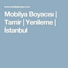 Mobilya Boyacisi Tamir Yenileme Istanbul Mobilya Mobilya Boyama