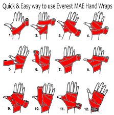 Everest Mae Boxing Hand Wraps 180 Mexican Boxing Bandages Hand Wraps Kickboxing Boxing Hand Wraps Martial Arts Kickboxing Workout