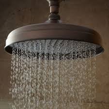 Lambert Wall Mount Rainfall Shower Head With Ornate Extended Shower Arm Oil Rubbed Bronze Rainfall Shower Head Rainfall Shower Shower Heads