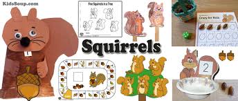 How to play little acorns. Squirrels Preschool And Kindergarten Activities And Lessons Kidssoup