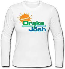 Well you're in luck, because here they come. Amazon Com Drake Josh Womens Novelty Long Sleeve Cotton T Shirt White Clothing