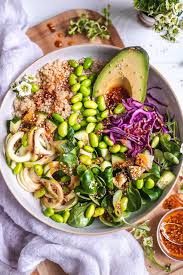 Vegan And Healthy Buddha Bowl Easy And Gluten Free Two Spoons Recipe Vegan Salad Recipes Buddha Bowls Recipe Best Vegan Salads