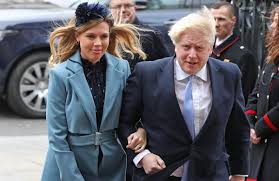 Downing street released the images of the couple taking part in a zoom call with midwives who cared for her during. Carrie Symonds And Boris Johnson Announce Name Of Baby Son Bournemouth Echo