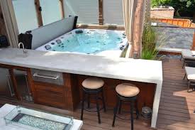 25 Outdoor Bars To Celebrate National Beer Day Hot Tub Patio Hot Tub Outdoor Hot Tub Bar