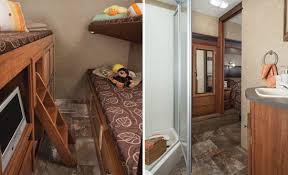 Sometimes the bunk beds are stationary and sometimes they fold out for use as. Eagle Fifth Wheels Homestead Rv Center