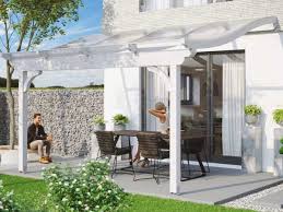 Im hornbach shop können sie ganz bequem terrassenüberdachungen online kaufen; Terrassenuberdachung Verona Weiss Terrassenuberdachungen Uberdachungen Gartenbauten Garten Holzprofi24