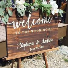 Welcome To Our Wedding Sign Wedding Decoration Wedding Sign Rustic Weddings Welco Wooden Wedding Signs Rustic Wedding Signs Outdoor Wedding Decorations
