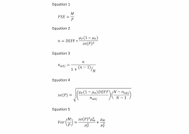 Equations For Estimating Population Size Study Sample Size And Download Scientific Diagram