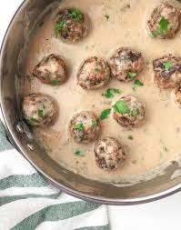 Swedish Meatballs Vegan Dishes Vegan Recipes Vegan Foods