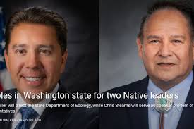 Big roles in Washington state for two Native leaders