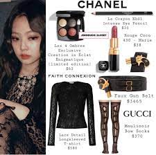 Jennie Style Kim Makeup Kpop Fashion Outfits Ariana Grande Fragrance