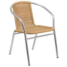 Flash Furniture Aluminum And Rattan Commercial Indoor Outdoor Restaurant Stack Chair Multiple Colors Walmart Com In 2020 Outdoor Chairs Outdoor Dining Chairs Flash Furniture